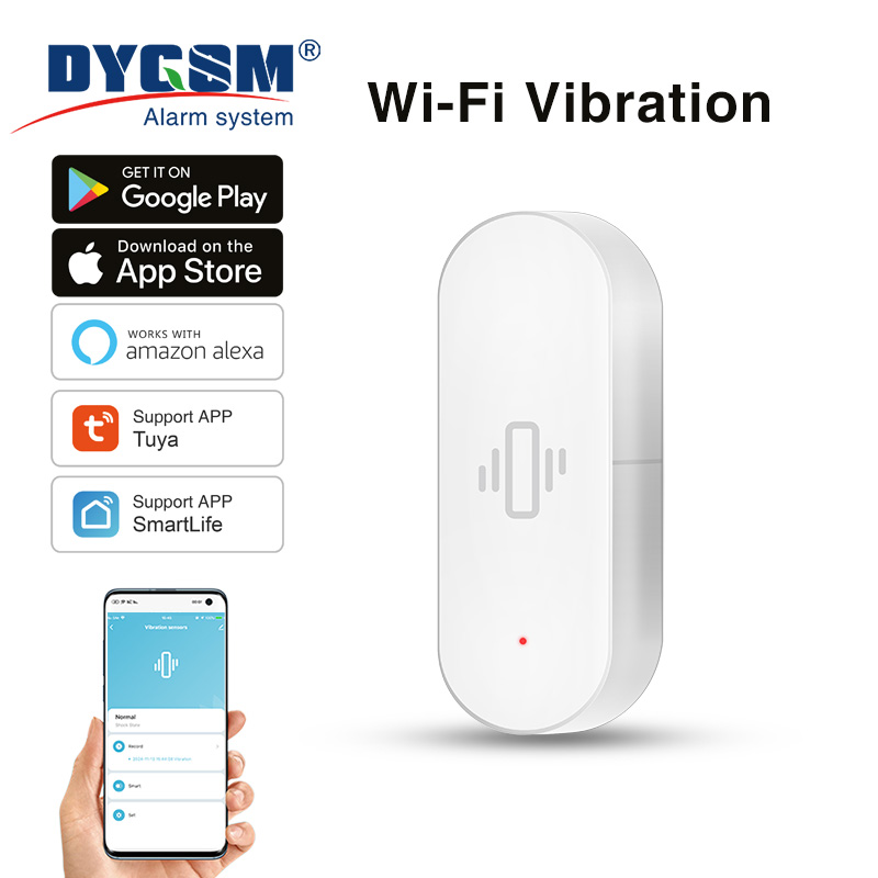 Home Assistant Tuya - Tuya WiFi 진동 센서, 민감한 감지,