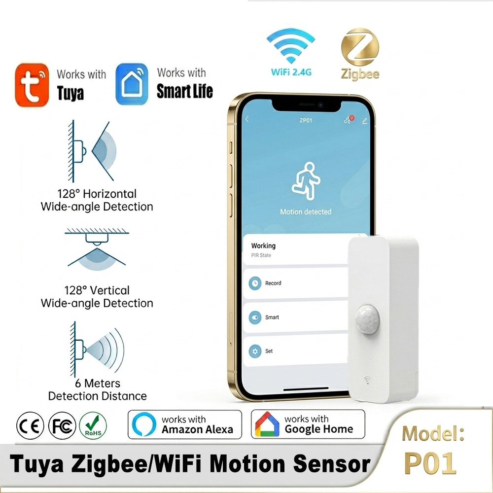 Home Assistant Tuya - 스마트 PIR 모션 센서 WiFi 지그비