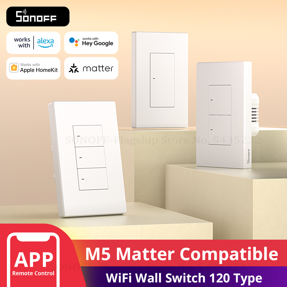 Sonoff Basic - SONOFF M5 Matter WiFi 스마트 벽
