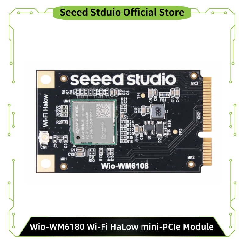 Smart Home Module Iot - Wio-WM6108 Wi-Fi HaLow 미니 PCIe 모듈