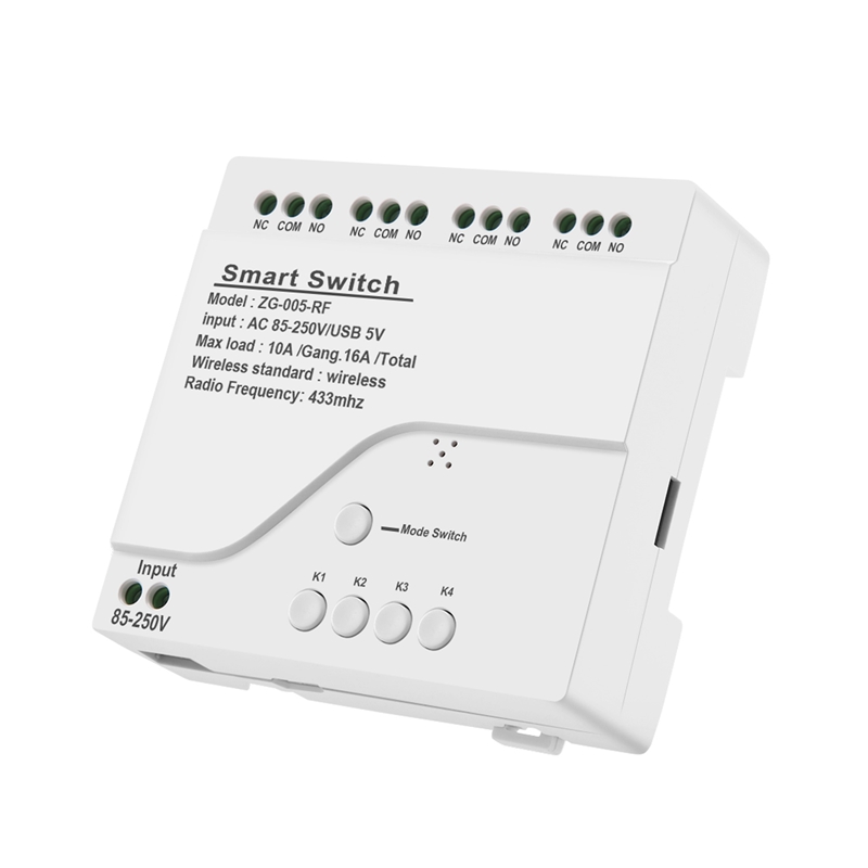 4CH Zigbee 스마트 라이트 스위치 모듈 AC 8 - Smart Relay Tuya 리뷰 및 가격
