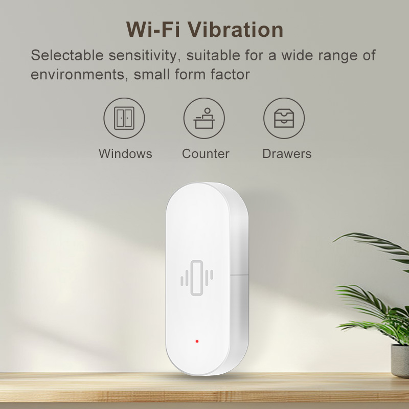 Tuya WiFi 진동 센서, 민감한 감지, 스마트 알 - Home Assistant Tuya 리뷰 및 가격