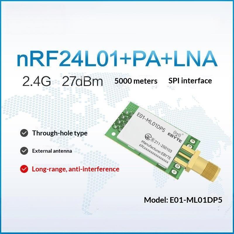 1개 무선 RF 모듈 NRF24L01 PA LNA 2. - Smart Home Module Iot 리뷰 및 가격