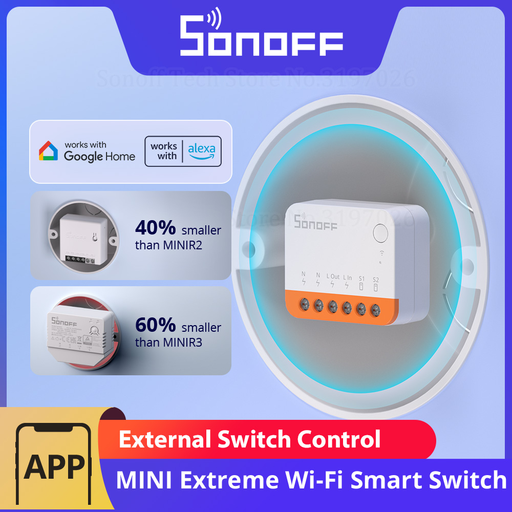 SONOFF-MINIR4 익스트림 와이파이 스마트 스위 - Sonoff Basic 리뷰 및 가격