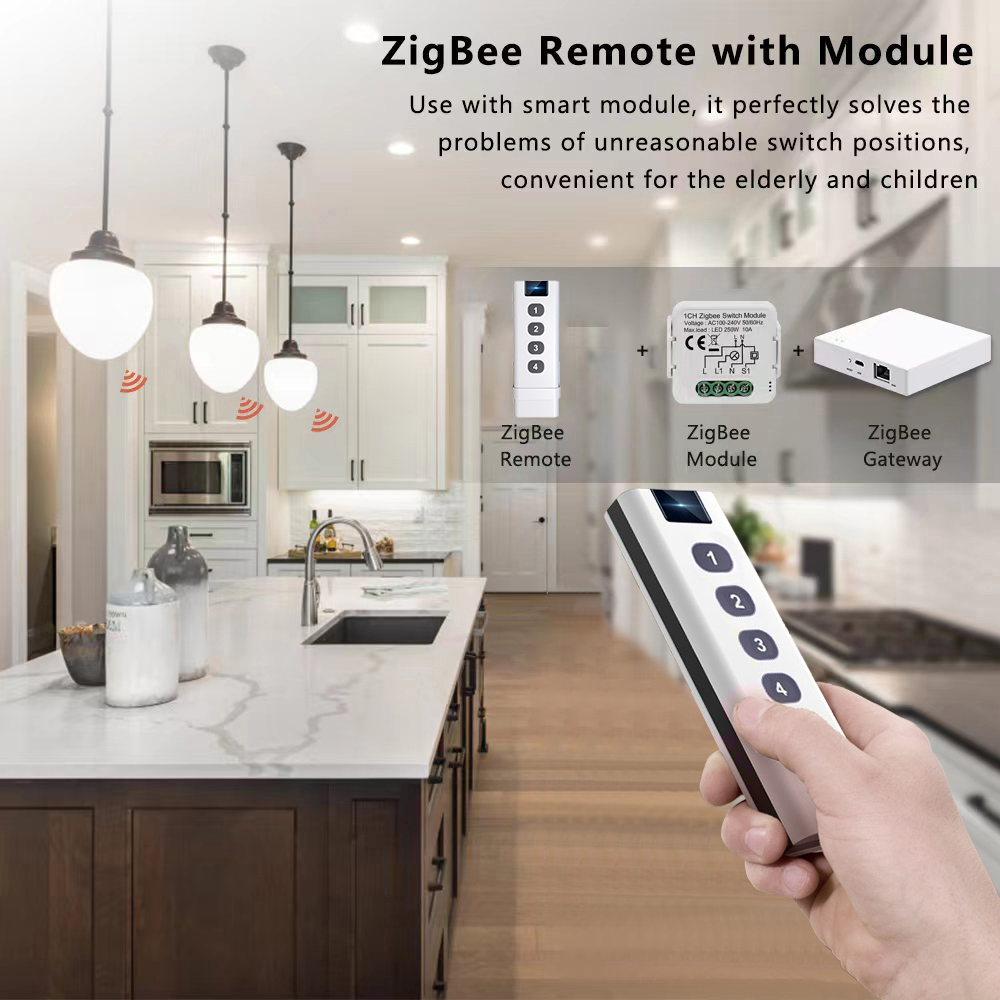 Tuya ZigBee 지능형 장면 스위치 4Gang은  - Tuya 4 Channel 리뷰 및 가격