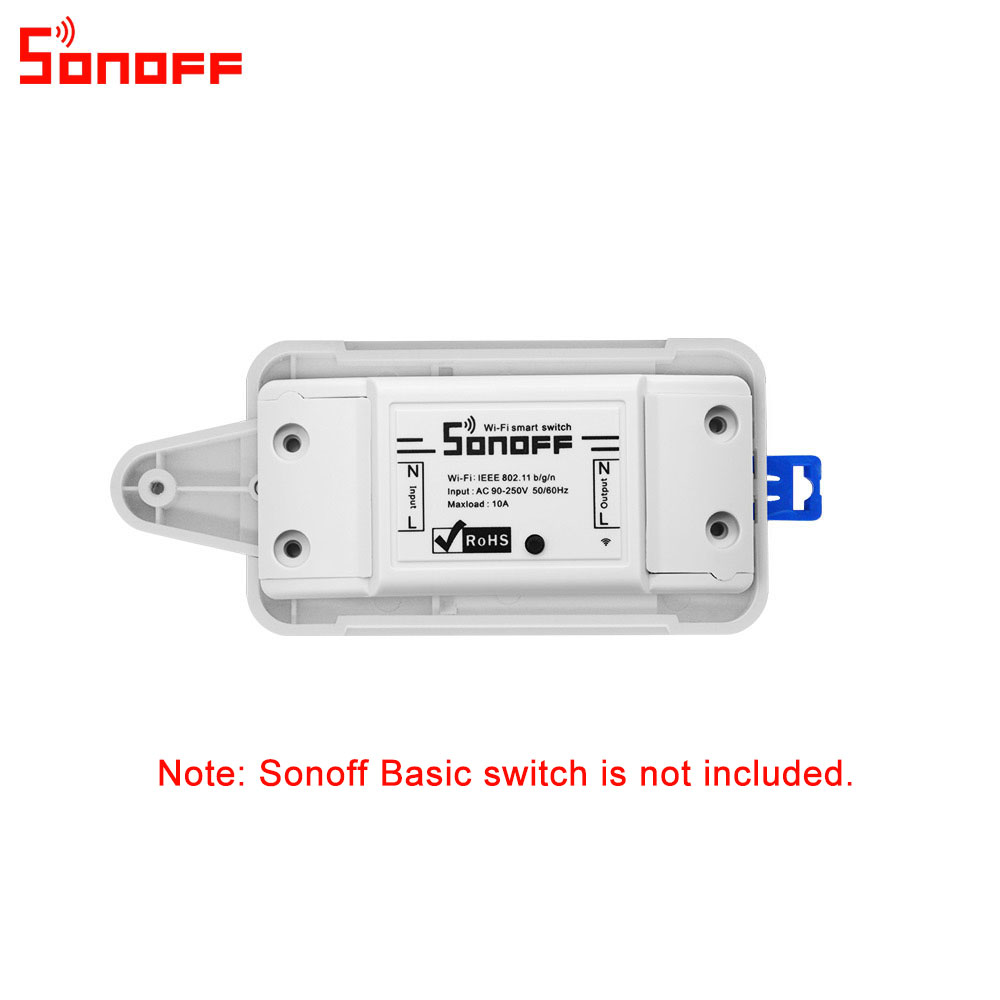 Itead Sonoff DR DIN 레일 트레이 장착  - Sonoff Basic 리뷰 및 가격