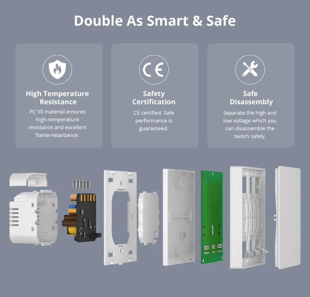 SONOFF M5 Matter 스마트 벽 스위치 120 - Sonoff 리뷰 및 가격