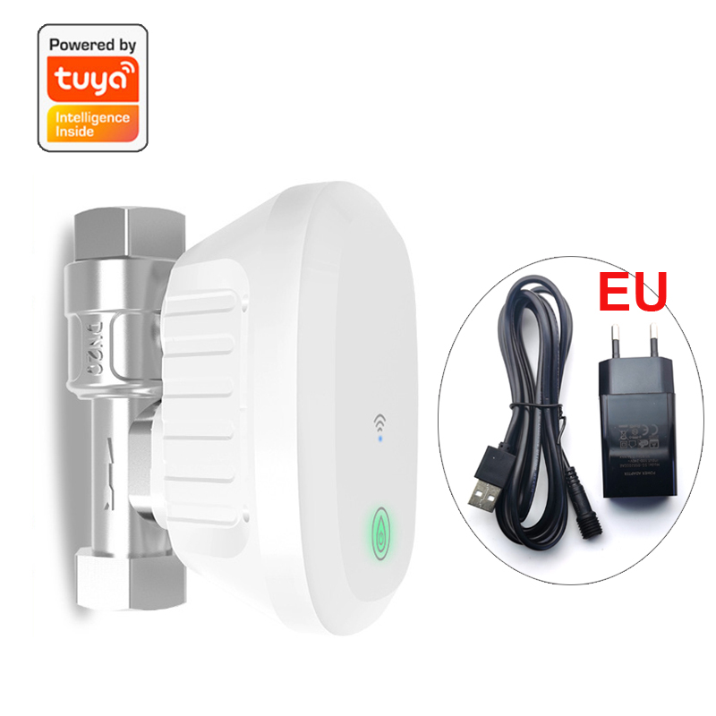 스마트 WiFi 밸브 미터 수류량 온도 표시 타이머 스 - Home Assistant Tuya 리뷰 및 가격