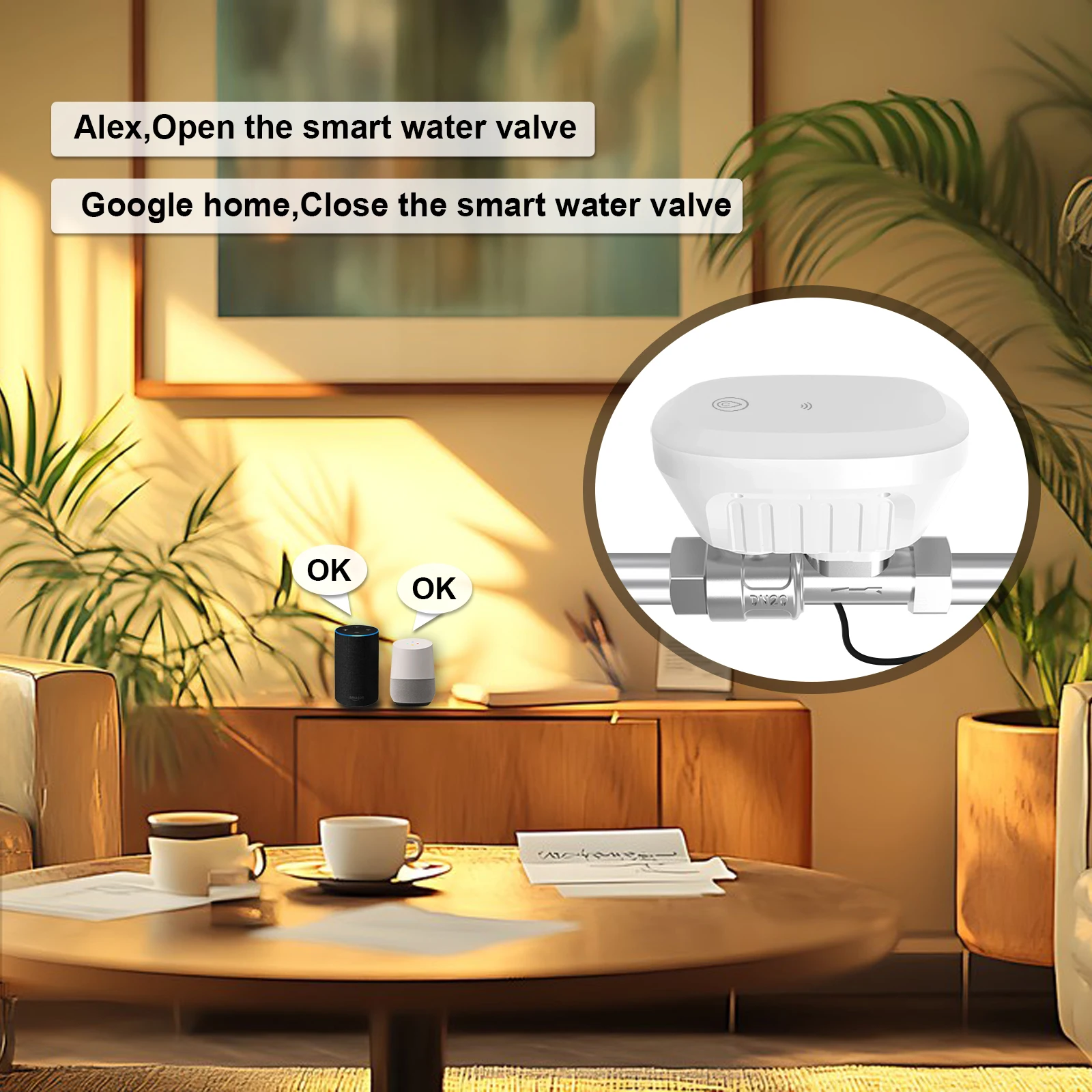 물 밸브 WiFi 스마트 제어 수류량 측정기 자동 관수 - Home Assistant Tuya 리뷰 및 가격