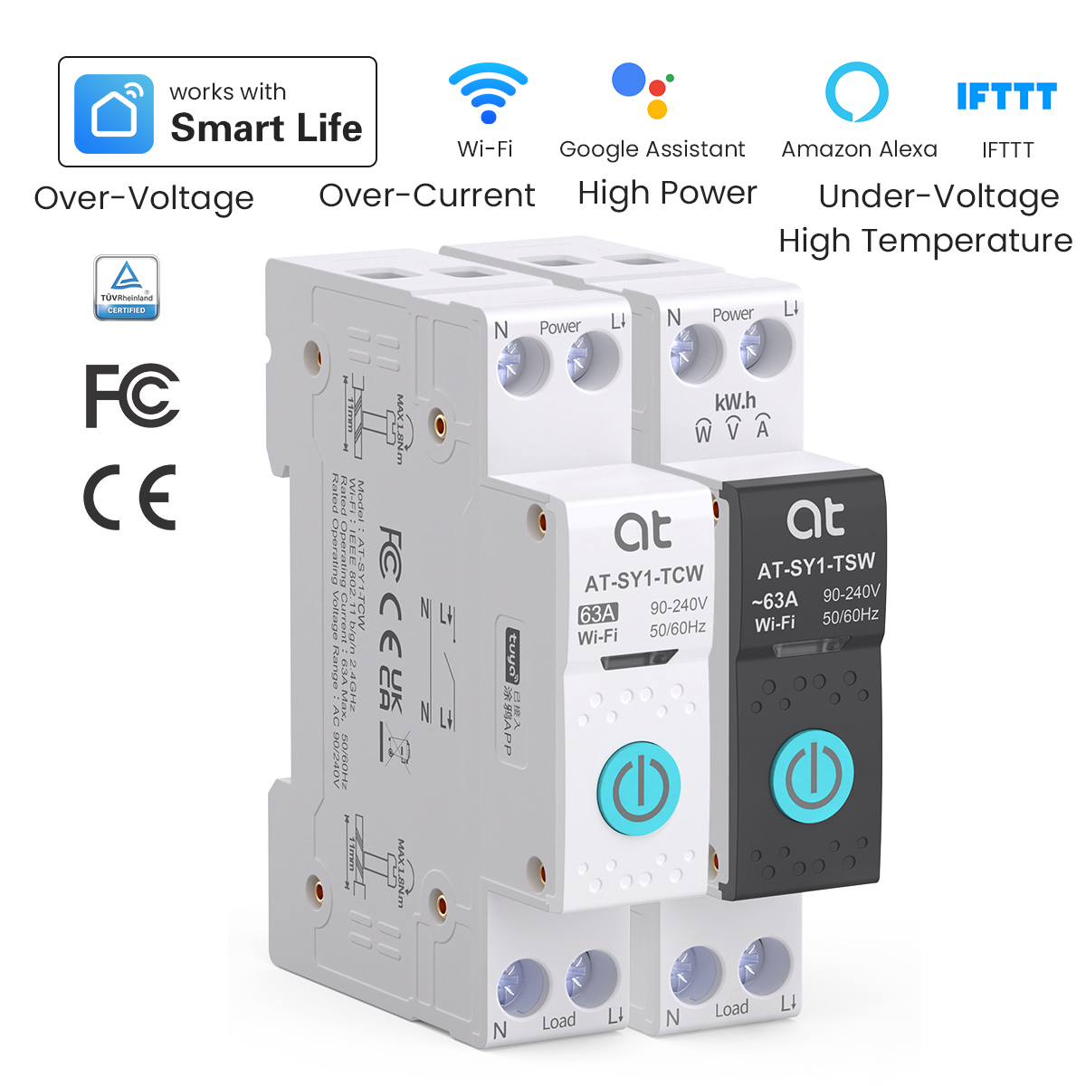 투야 와이파이 회로 차단기 스마트 1P+N 63A MC - Smart Relay Tuya 리뷰 및 가격