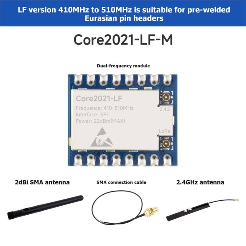 AA60 Core2021-LF 듀얼 밴드 LoRa 모듈 - Smart Home Module Iot 리뷰 및 가격