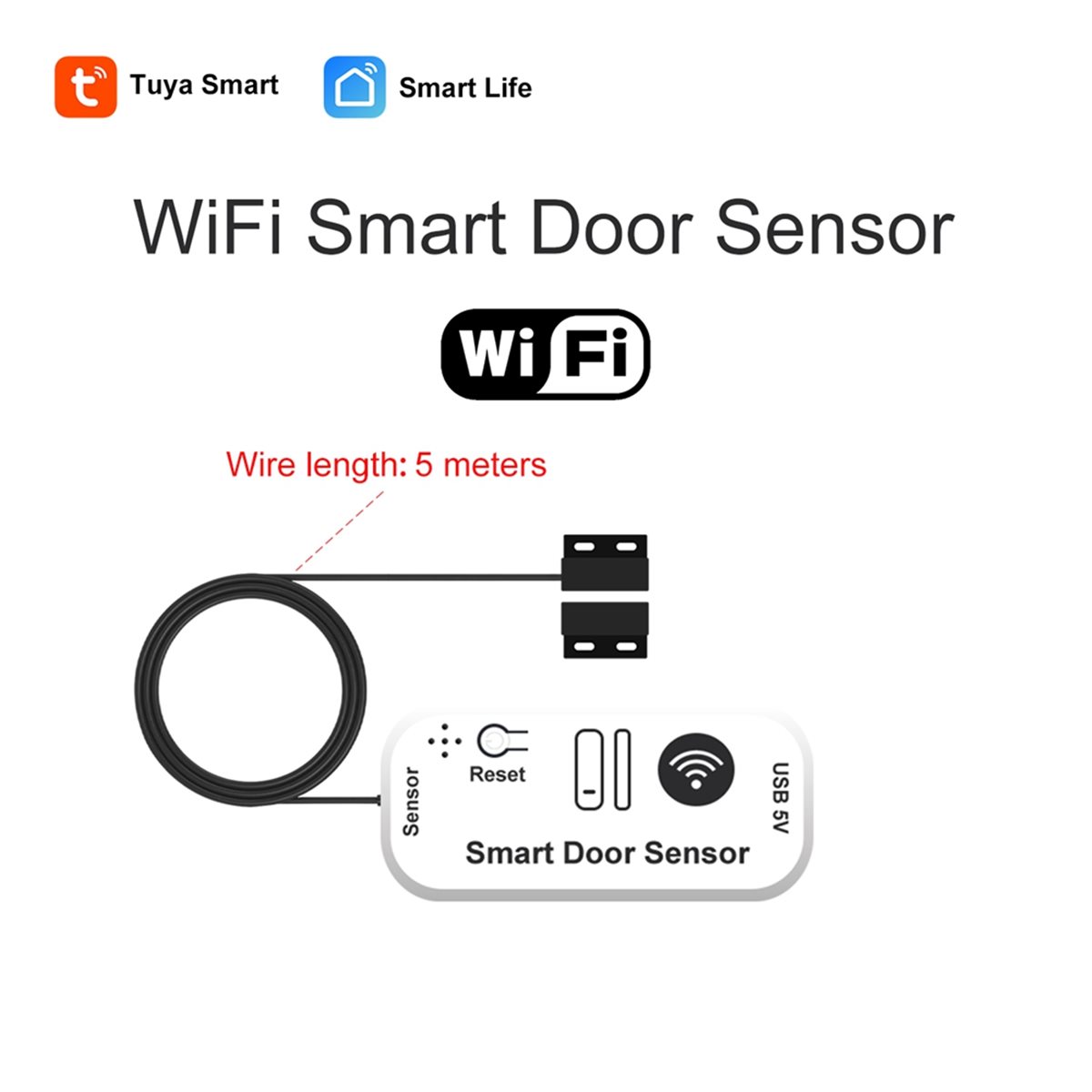 업데이트. 스마트 차고 문 개폐기 리모컨 (5M 유선  - Tuya Smart 리뷰 및 가격