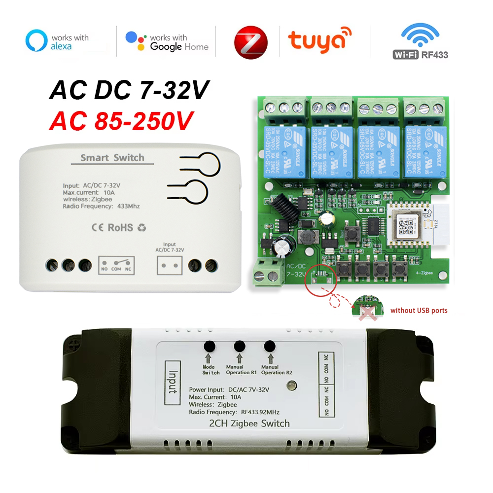 Tuya Zigbee 원격 제어 스마트 스위치 1ch  - Tuya 4 Channel 리뷰 및 가격