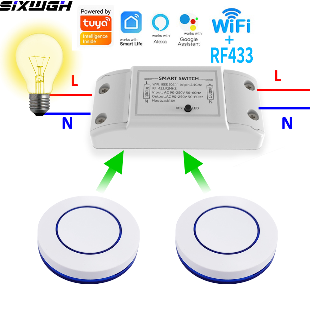 16A WiFi Tuya 스마트 스위치 무선 원격 제어 - Smart Relay Tuya 리뷰 및 가격