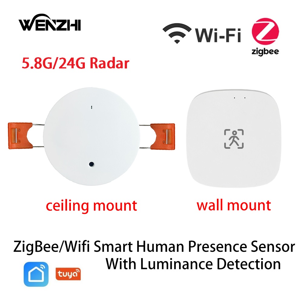 ZigBee 와이파이 MmWave 인체 감지 모션 센서 - Tasmota 리뷰 및 가격