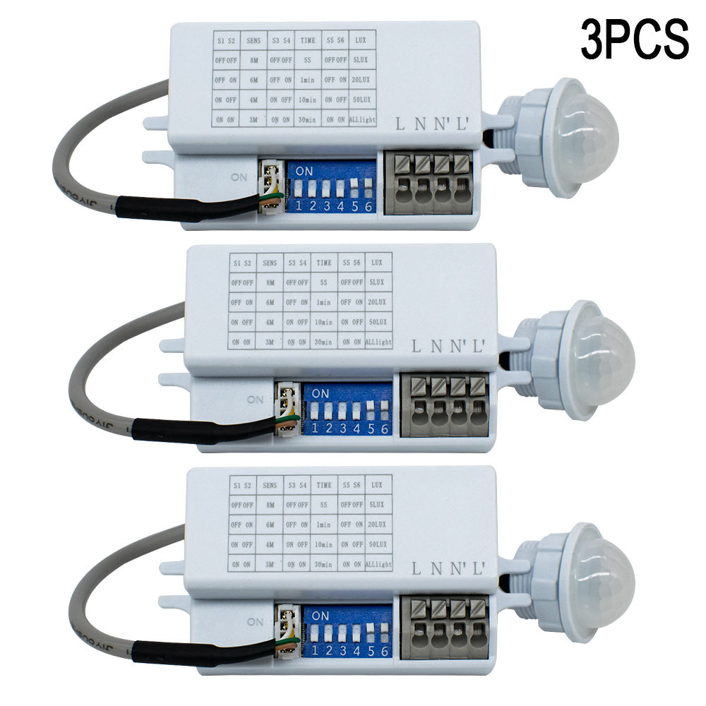 모션 센서 라이트 스위치 220V 110V PIR 존재 - Tasmota 리뷰 및 가격