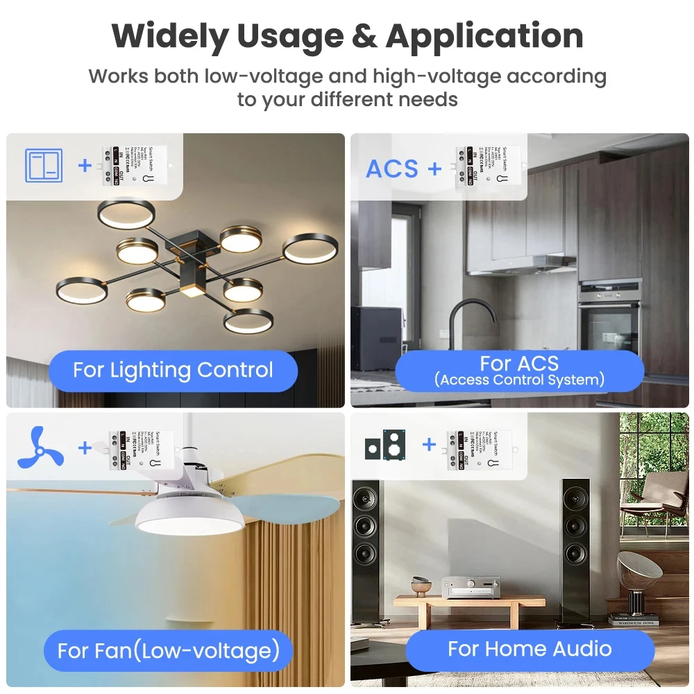Tuya ZigBee 스마트 스위치 모듈 드라이 콘택트 - Smart Relay Tuya 리뷰 및 가격