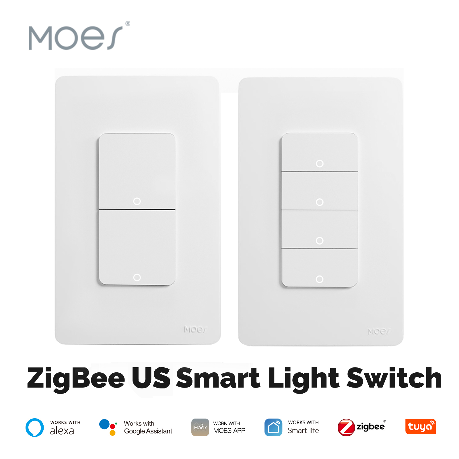 MOES Tuya ZigBee 스마트 라이트 스위치 미 - Sonoff Basic 리뷰 및 가격