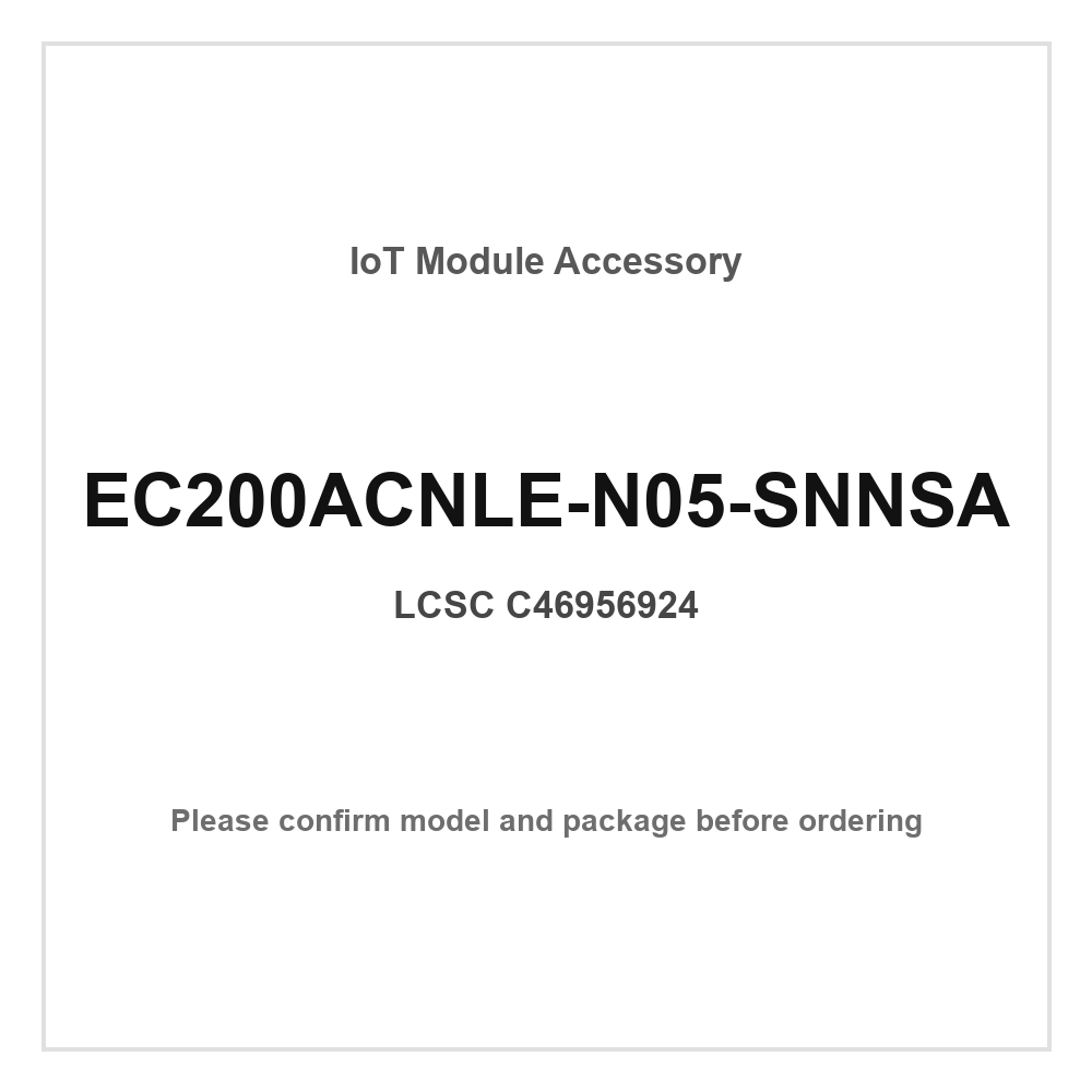 1pcs EC200ACNLE-N05-SNNSA I2C  - Smart Home Module Iot 리뷰 및 가격